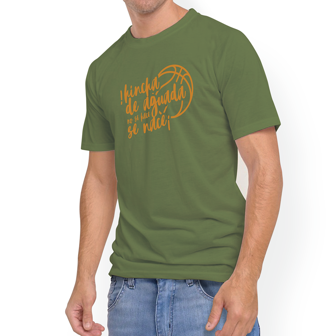 Remera discount verde hombre